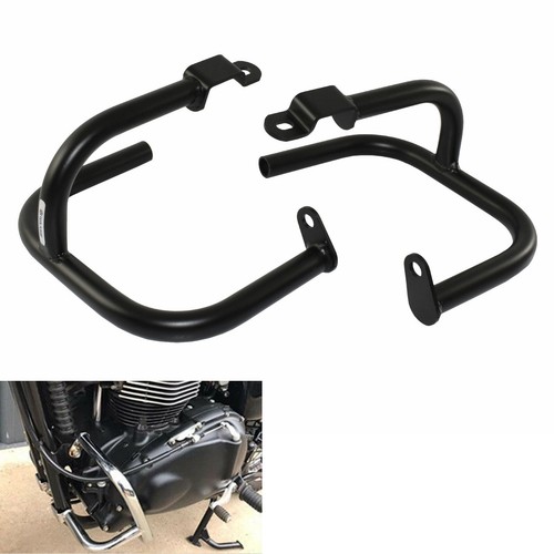 Black engine bumper crash bar - engine,