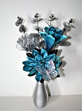 Artificial Flowers Teal