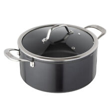 Kuhn Rikon Easy Pro Non-Stick Aluminium Casserole Pot with Lid - Various Sizes