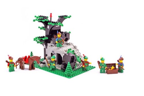 Lego castle 6066 camouflaged - 6066,