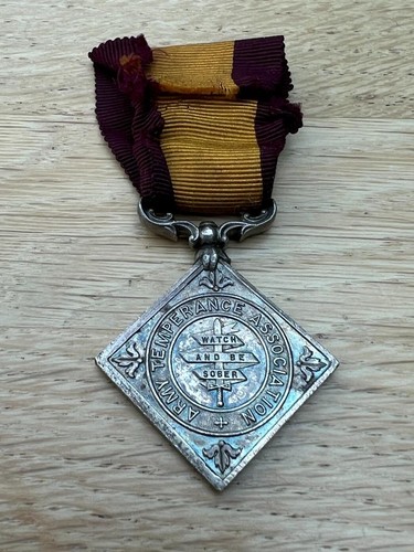 Fine silver army temperance - fine,