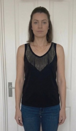 Karen millen black viscose - millen,