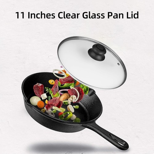 Clear glass lid - 28, cm