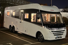 Dethleffs Globetrotter, Motorbike ramp, Satellite, air suspension, full aircon