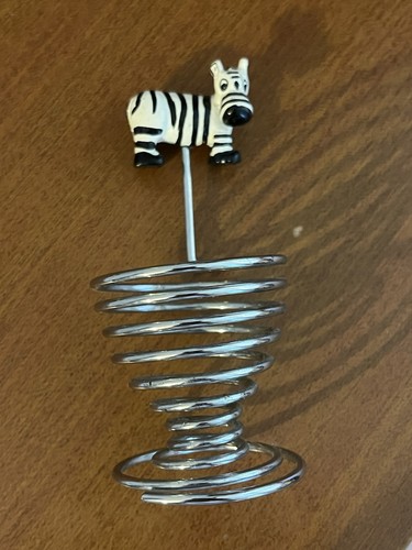Vintage silver spiral metal - spiral,