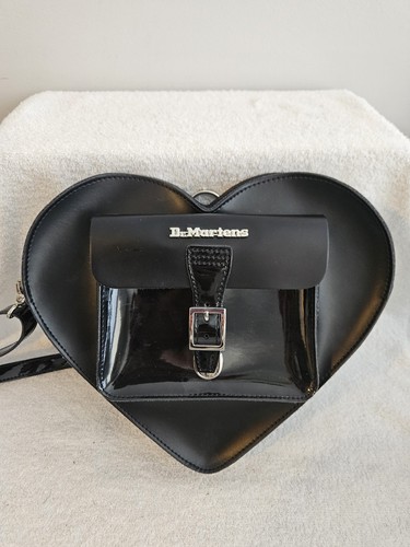 Martens black heart shaped - martens,
