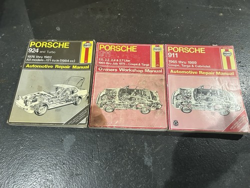 Haynes porsche 924 and - haynes, turbo