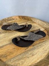 CYDWOQ Leather Sandals 38