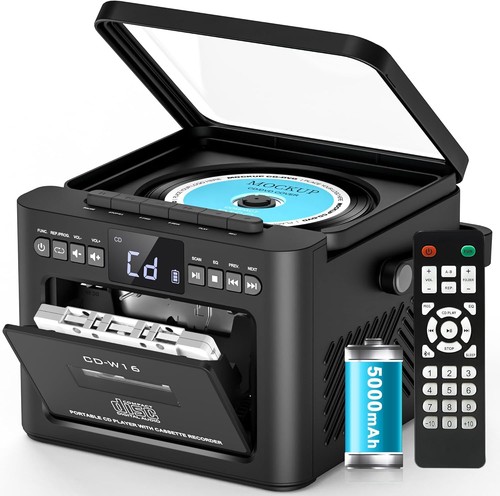 Greadio portable player for - portable, cd