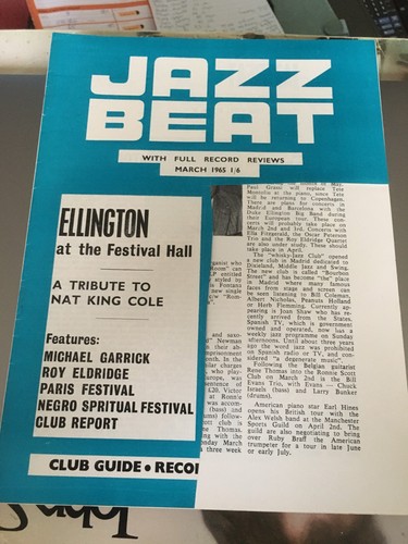 Jazz beat magazine mar 1965 - mar,