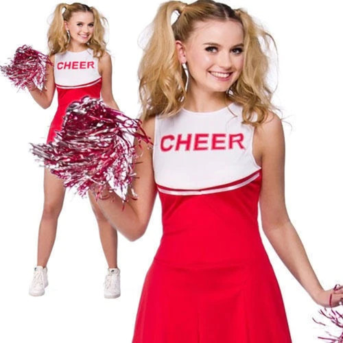 Adult high school cheerleader - high,
