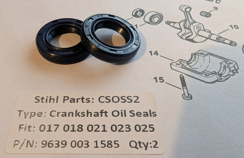Oil seals for stihl - oil,