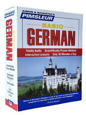 Pimsleur German Basic Course 10 Lessons 5 CD's 30 Mins Daily Highly Recommended