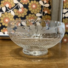 Edinburgh Crystal - Thistle Pattern Bowl