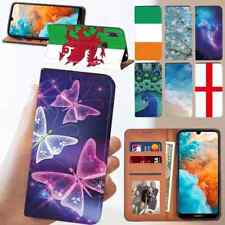 PU Leather Wallet Stand Cover Folio Case -  For Huawei Honor X6C Phone