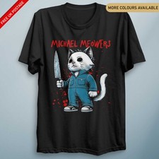 Michael Meowers Tee Halloween