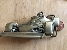 BBB Baron belt buckle 6133 F1 Buckle Formula 1 3D Solid brass 1979 Size~115x50mm