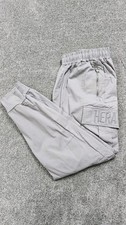 Mens HERA Cargo Joggers in Grey - Size Medium
