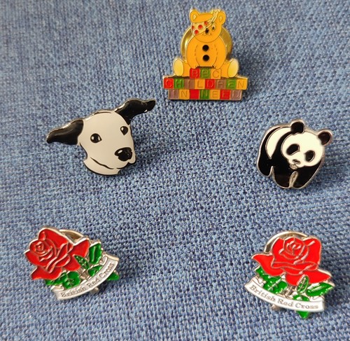 Five metal and - five, enamel