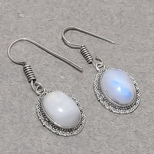 Rainbow Moonstone Oval Shape