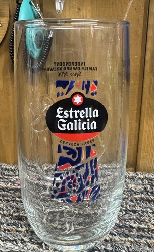 Estrella galicia beer lager - estrella,