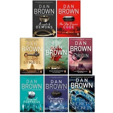 Robert Langdon Series 8 Books Collection Set by Dan Brown Lost Symbol, Inferno