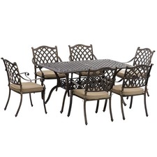 6-Seater Patio Dining Set with