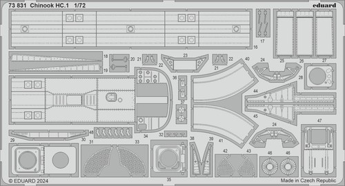 Eduard 73831 boeing - eduard, 1:72