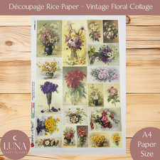 A4 Rice paper for decoupage