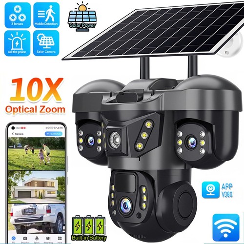 Solar security camera - security,