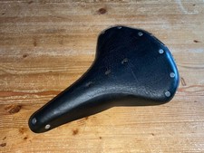 Brooks B66 Saddle Leather Black Seat Vintage Retro Bike Cycling Patina