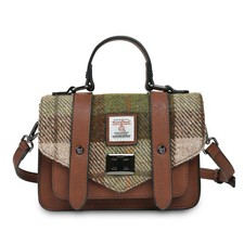 Mini Satchel Bag Harris Tweed