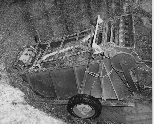 8x10 1950s farm feed wagon - 8x10,