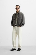 Zara Men's Soft Jacket With