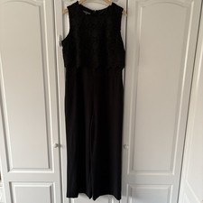 Ladies Laura Ashley Black Wide
