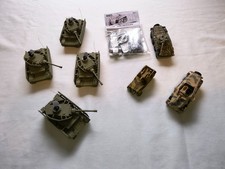 WW2 German Tanks, Armoured Cars and Half Track - 1/72, 1/76, 20mm