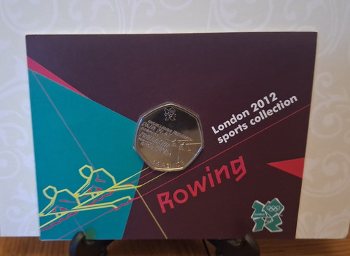 Royal mint 2012 olympic 50p - royal,