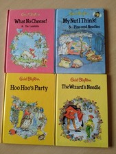 4 vintage Enid Blyton Books - used but still in good condition.