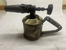 Max Sievert Vintage Brass Petrol Blow Torch Lamp Stockholm, Sweden 3/4 Pint .4L