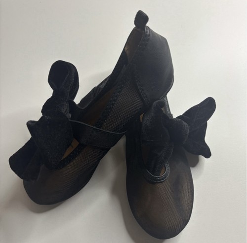 Black ballet with bow size - h&m,