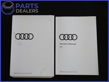 GENUINE AUDI A4 S4 RS4 SALOON AVANT 2019-2025 OWNERS MANUAL HANDBOOK WALLET PACK