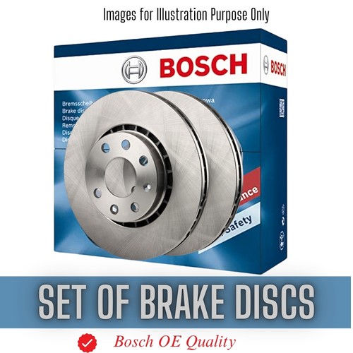 Brake discs front fits lexus - discs,