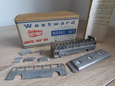 Westward No.10 Bristol MW ECW B45F Bus Model Kit, White Metal, 4mm 1:76 Scale