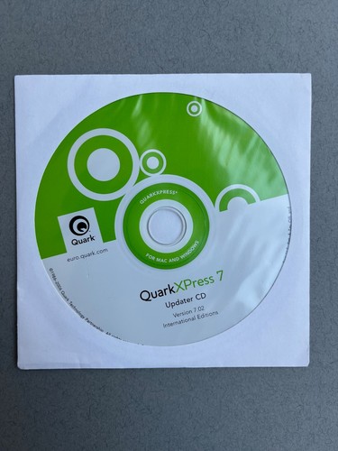 Quarkxpress updater cd - updater,