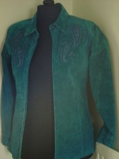 Beth Terrell Suede Leather