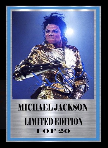 Michael jackson signed - michael,