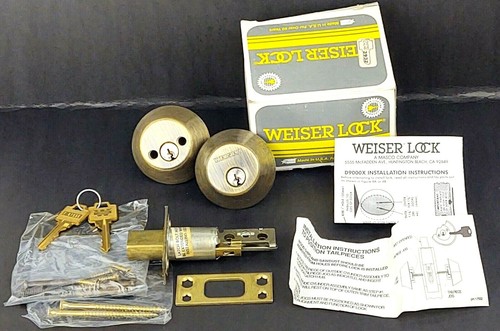 Vtg weiser deadbolt - weiser, deadlock