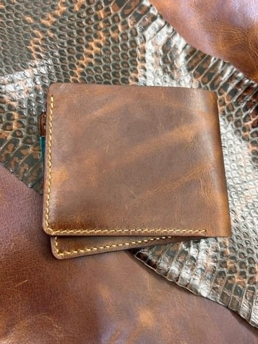 Handmade genuine leather - leather, men's