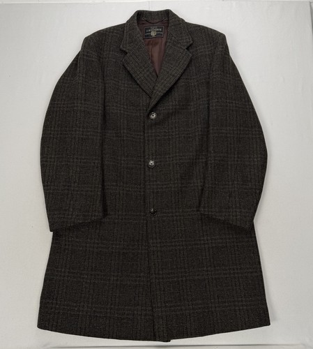 Crombie tweed overcoat mens - crombie,