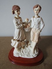 Man / Lady with basket of